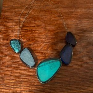 Aztec turquoise necklace